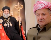 Serokê kilîseya Sûriyanî Ortodoksî sersaxî da Serok Barzanî