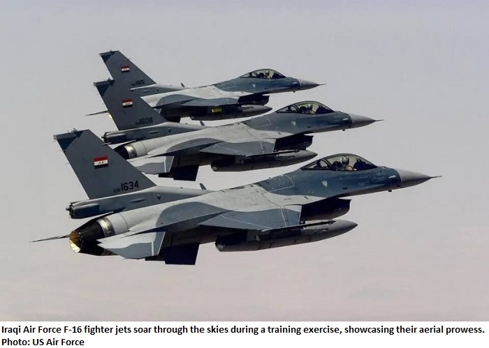 Iraqi Air Force Conducts Strikes on ISIS Targets in Kirkuk