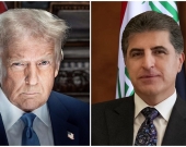 President Nechirvan Barzani receives a letter from President Donald Trump