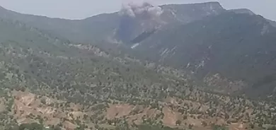 الطائرات الحربية التركية تقصف منطقة سياحية في إقليم كوردستان