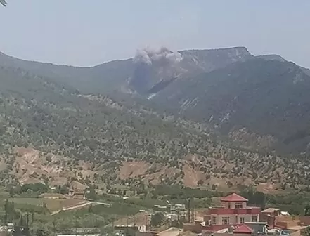 الطائرات الحربية التركية تقصف منطقة سياحية في إقليم كوردستان