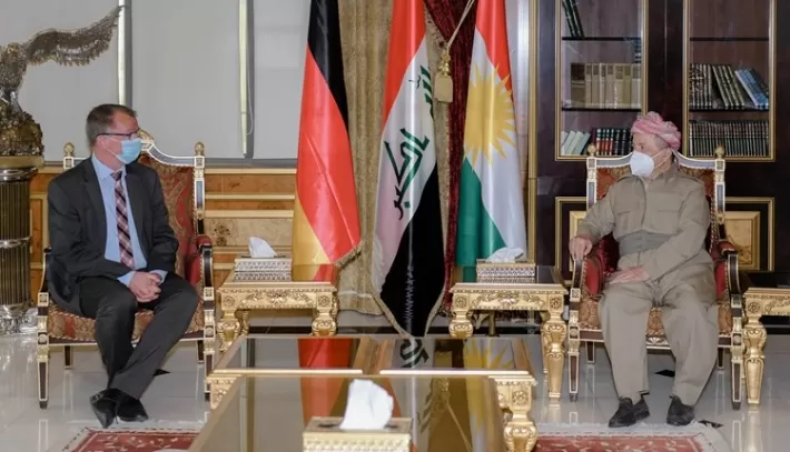 السفير الألماني: إقليم كوردستان كان ملاذ ومأوى المنكوبين من المناطق العراقية الأخرى