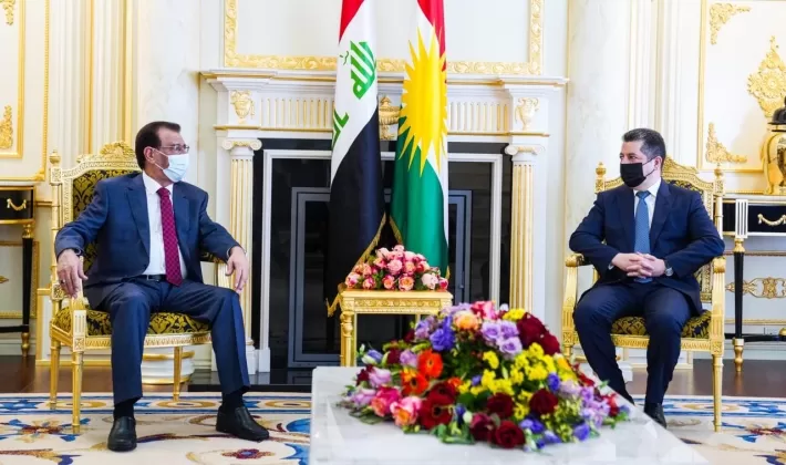 مسرور بارزاني ووزير الزراعة الاتحادي يبحثان سبل تبادل تسويق المنتجات الزراعية بين كوردستان وباقي العراق