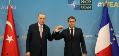 Macron: Min peyamên eşkere dan Erdogan