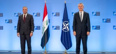 Iraqi PM Mustafa al-Kadhimi visits NATO Headquarters