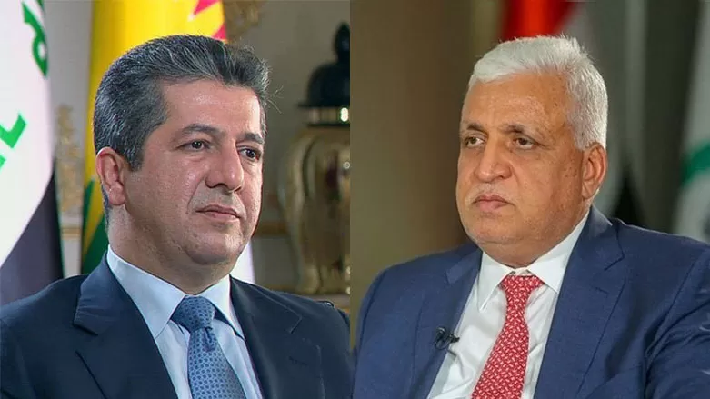رئيس حكومة اقليم كوردستان يعزي فالح الفياض