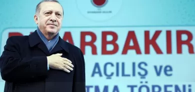 Erdogan serdana Amedê dike