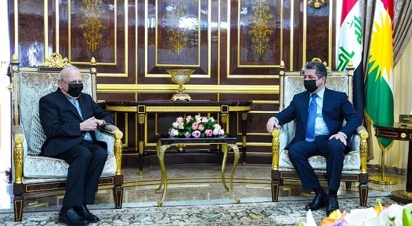 PM Barzani receives Patriarch of Chaldean Church in Iraq and world