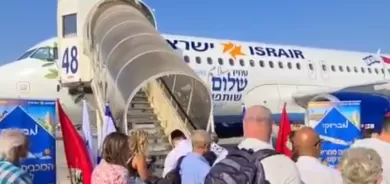 أول رحلة طيران مباشرة من إسرائيل إلى المغرب