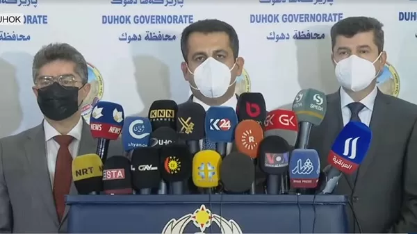 largest number coronavirus cases recorded in Kurdistan Region