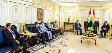 مسرور بارزاني يبحث مع وفد حزب الأمة العراقية الانتخابات المقبلة ومستجدات البلاد