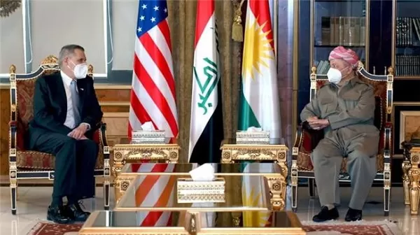 President Masoud Barzani receives US Ambassador to Iraq
