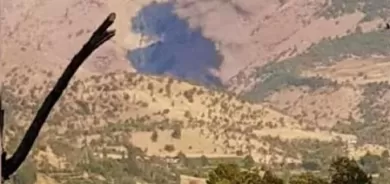 قصف تركي بأكثر من 25 قذيفة مدفعية يستهدف موقعاً لحزب العمال شمالي دهوك