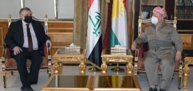 الرئيس بارزاني وعلاوي يبحثان الاوضاع السياسية في العراق
