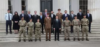 President Nechirvan Barzani visits Royal Military Academy Sandhurst in London