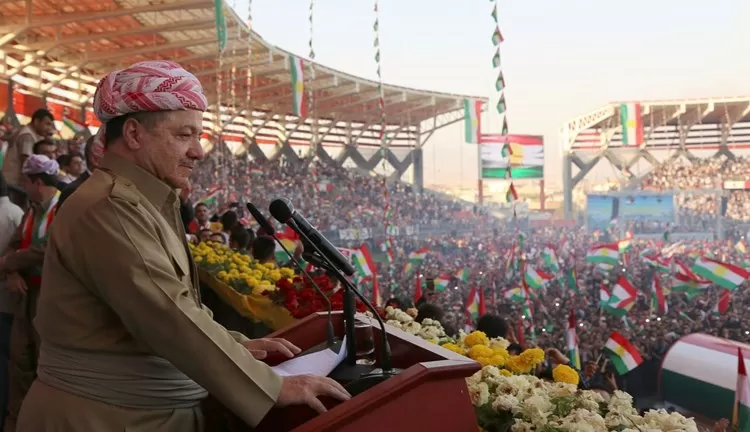 الرئيس بارزاني في سنوية استفتاء الاستقلال: أثني على شعب كوردستان البطل لرفضه دائما الرضوخ