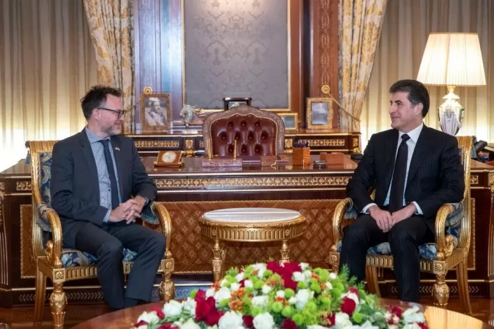 رئيس إقليم كوردستان يستقبل سفيري كندا والهند لدى العراق ويبحث معهما تعزيز العلاقات وفرص الاستثمار