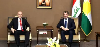 مسرور بارزاني والسفير التركي يبحثان تعزيز العلاقات الاقتصادية والتجارية