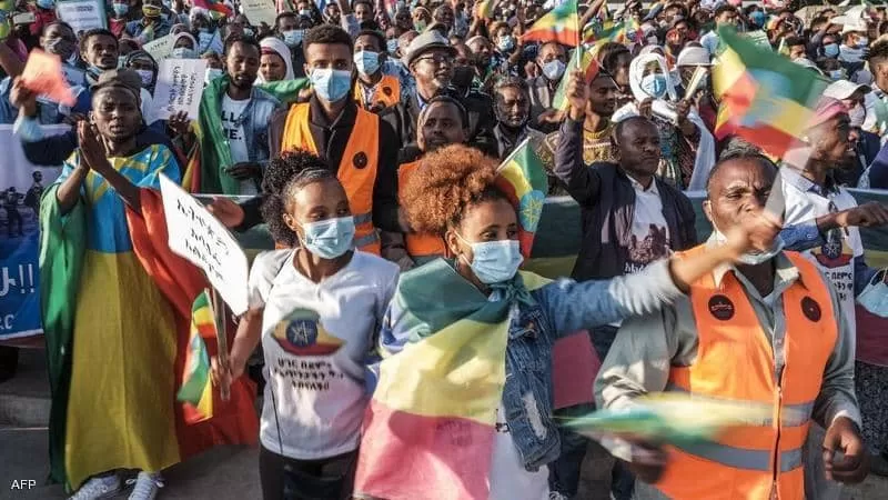 إثيوبيا.. مسيرات معارضة لجبهة 