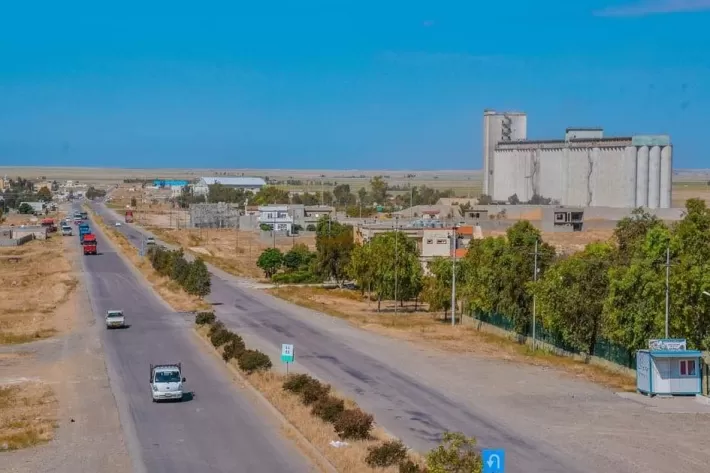 إعادة تأهيل طريق مخمور - الموصل