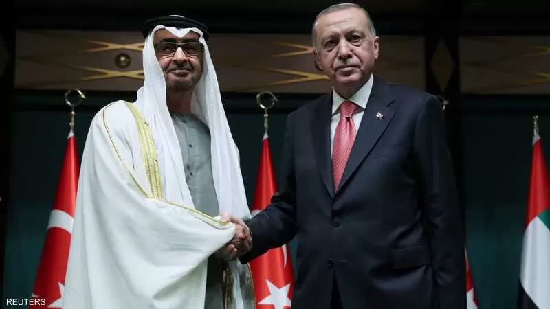 أردوغان يعتزم زيارة الإمارات والتقارب مع مصر وإسرائيل