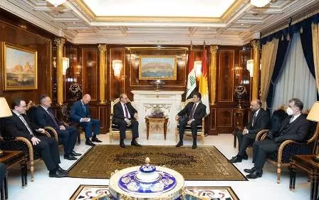 رئيس إقليم كوردستان يبحث مع ممثل الرئيس الروسي تشكيل الحكومة العراقية ومستجدات المنطقة