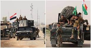 انطلاق عملية عسكرية مشتركة للبيشمركة والجيش العراقي ضد داعش