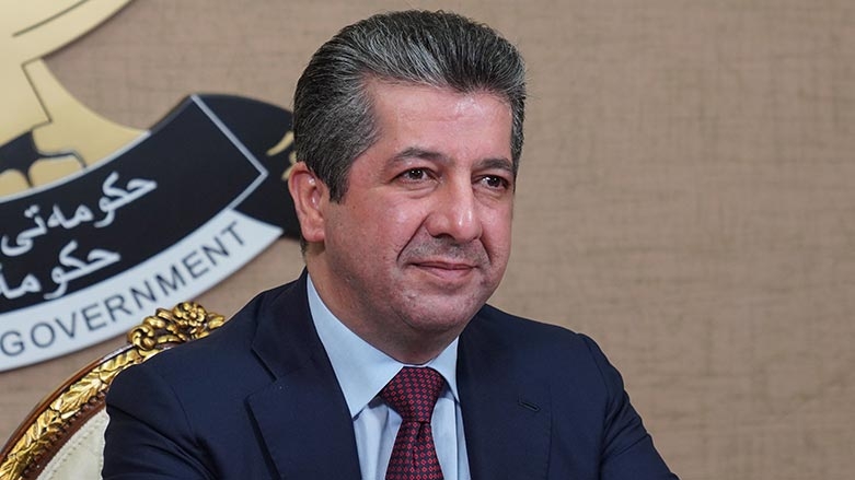 تهنئة رئيس حكومة إقليم كوردستان بمناسبة رأس السنة الميلادية 2022