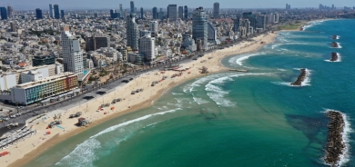 صاروخان يسقطان قبالة سواحل تل أبيب