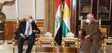 الرئيس بارزاني والفياض يبحثان مساعي تشكيل الحكومة العراقية الجديدة
