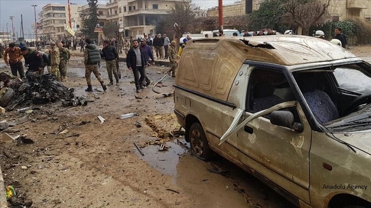 Group: 4 killed in rocket attack on northern town in Syria