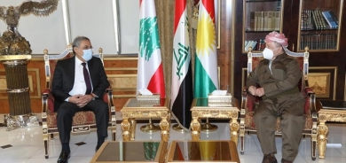 الرئيس بارزاني ووزير العدل اللبناني يبحثان الوضع السياسي في لبنان والعراق وتهديدات الإرهاب في المنطقة