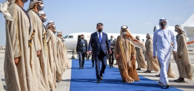 رئيس حكومة إقليم كوردستان يصل أبو ظبي