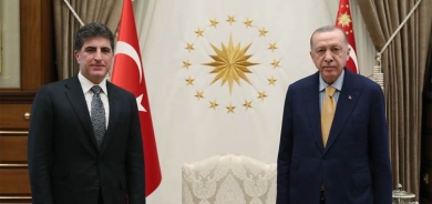 الرئيس التركي يستقبل رئيس إقليم كوردستان