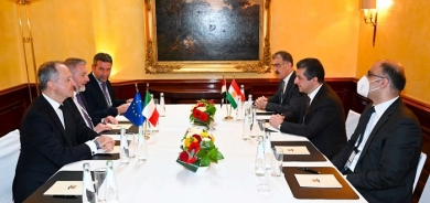 PM Masrour Barzani met with Italian Minister of Defence