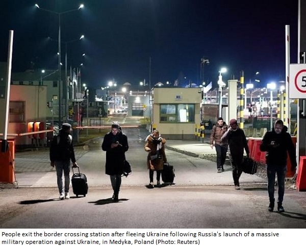 Europe welcomes Ukrainian refugees after invasion -- others, not so much
