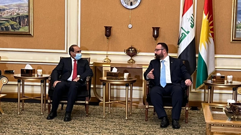 وزير النقل العراقي يصل إلى أربيل برفقة كادره المتقدم