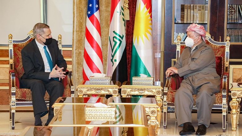 وفد أمريكي للرئيس بارزاني: واشنطن تولي أهمية بالغة لاستقرار كوردستان