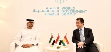 رئيس حكومة إقليم كوردستان يلتقي وزير الاقتصاد الإماراتي