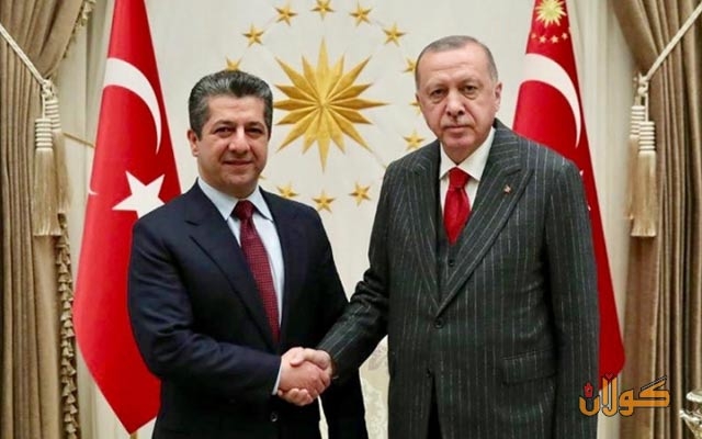 PM Masrour Barzani meets Turkish President