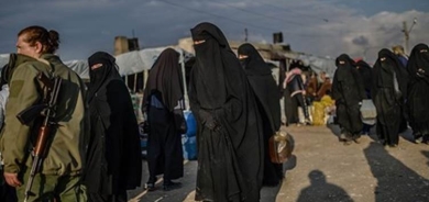 اعتقال 8 نساء في قسم المهاجرات بمخيم الهول