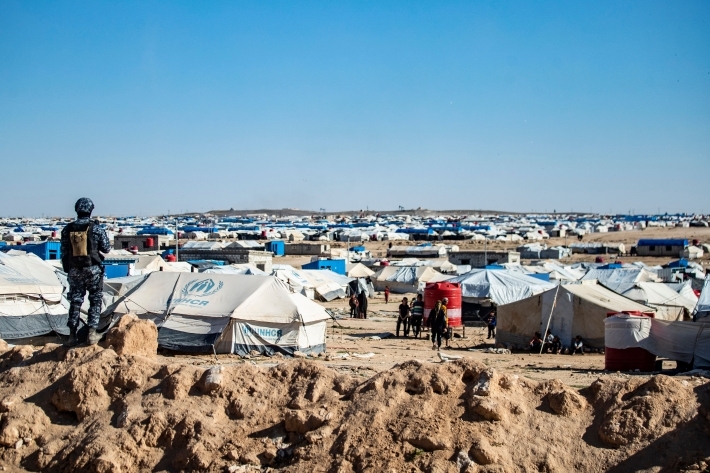 العثور على جثة لاجئ عراقي في مخيم الهول قضى شنقاً في ظروف غامضة