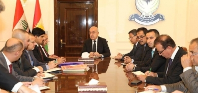 وزير كهرباء كوردستان يستقبل وفداً من وزارة الصناعة وممثلين عن شركات عراقية