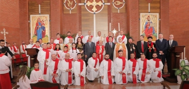 بدعم من حكومة الإقليم.. افتتاح كنيسة كلدانيّة جديدة في اربيل