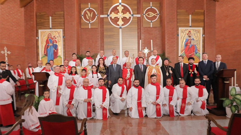 بدعم من حكومة الإقليم.. افتتاح كنيسة كلدانيّة جديدة في اربيل