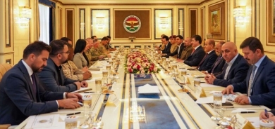 President Nechirvan Barzani meets with Commander of Combined Joint Task Force