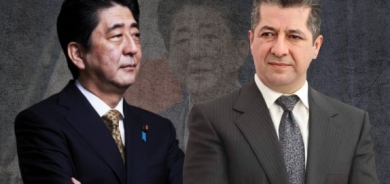 رئيس حكومة إقليم كوردستان يُعزي اليابان بوفاة شينزو آبي