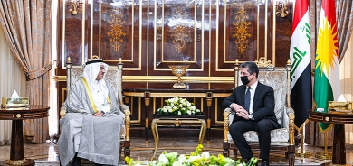 مسرور بارزاني والقنصل العام الكويتي يبحثان سبل تعزيز العلاقات بين إقليم كوردستان والكويت