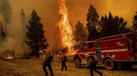 حرائق كاليفورنيا تستعر وسط موجة حر شديد في الولايات المتحدة
