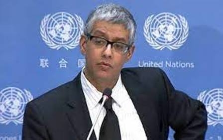 فرحان حق: الأمم المتحدة  قلقة من أي عنف في تظاهرات العراق